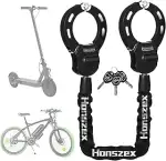E Scooter Schloss, Handschellenschloss, E Roller Schloss Hohe Sicherheit, 36.22inch Escooter Schl...