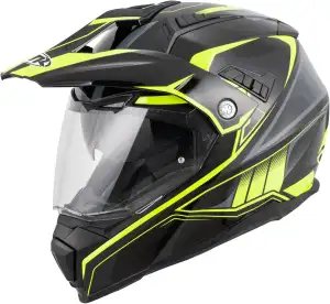 MTR SX-1 Evo Integral- & Crosshelm, ECE 22.06 Geprüfter Motorradhelm, Getönte So