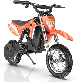 MileRocket 1 Kinder-Elektromotorrad für 4–10 Jahre, 8/12/25 km/h Geschwindigkeit
