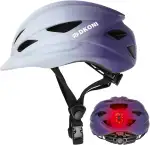DKONI Fahrradhelm mit Licht für Erwachsene – LED-Fahrradhelm mit USB-aufladbarem Rücklicht, geeig...
