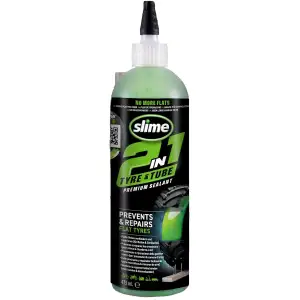 Slime 10193-51 2-in-1-Dichtmittel für Reifen- und Schlauchpannen, Premium, Präve