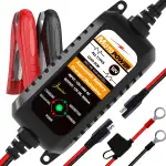 MOTOPOWER MP00205A 12V 800mA Automatisches Ladegerät für Autos, Motorräder, ATVs, Wohnmobile, Pow...