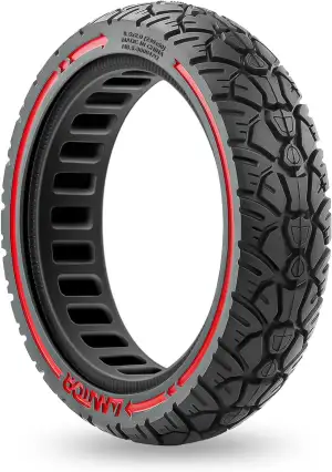 8.5x2 Reifen Vollgummi Offroad, E Scooter Reifen 8 1/2 x2 Vollgummi mit Pannensi