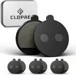 CLOPAE 8 Stück Bremsscheibenbeläge für Elektrorollerm, Bremsbeläge für KUGOO M4 / M4 Pro Scooter, Ersatzteile für Elektroroller, Hochwertige Bremsbeläge für Soflow SO4 Pro Gen2 E Scooter (4 Paar)