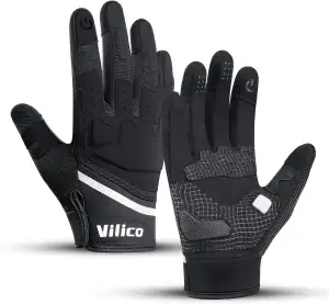 Vilico Motorradhandschuhe Sommer, Touchscreen Handschuhe für Fahrrad & Outdoor S