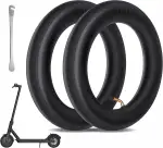 2 Stück 8,5 Zoll Doppelte Stärke Scooter Schlauch 8 1 / 2x2 Ersatzreifen mit Winkelventil 45° inkl. kompatibel für Xiaomi 1S / M365 / Pro Elektro Scooter