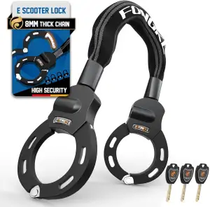 E Scooter Schloss, 8mm Dicke Kettenschloss, Tragbarkeit Schloss für E Scooter, H