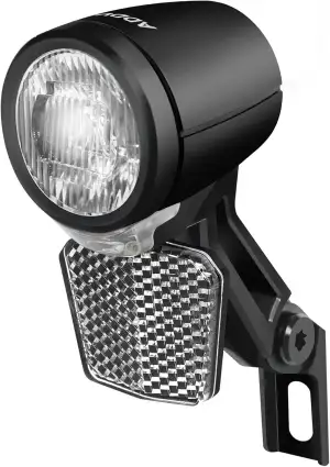 ADDVIEW E-Bike Frontlicht 40 Lux Nova E40– LED Fahrradlampe mit 6–48V DC, StVZO 