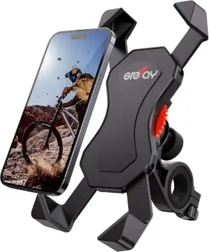 Grefay Fahrrad Handyhalterung Universal Motorrad Handy Halterung für 3,5-6,5 Zol