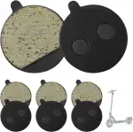 Bremsbeläge E Scooter für Soflow So4 Pro - 8 PCS Bremsklötze Scheibenbremse für Elektroroller für Soflow SO4 Pro Gen2, XiaoMi, KUGOO M4/M4 Pro Scooter, Halbmetall Ersatzbeläge Langlebig Verschleißfest