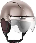 CASR Style – Urbaner Lifestyle-Helm für Fahrrad & E-Scooter – Transparentes Visier & Abnehmbare Ohrpolster – Optimaler Komfort für Damen & Herren
