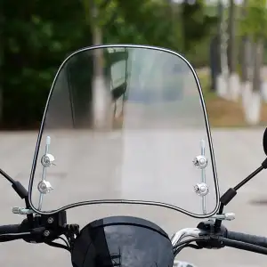 Motorrad Windschutzscheibe, Klare Roller Windschutzscheibe, Motorrad Spoilersche