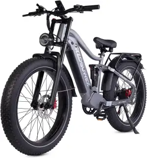 RZOGUWEX Elektrofahrrad, 26-Zoll-Offroad-EBIKE für Erwachsene mit abnehmbarem 48