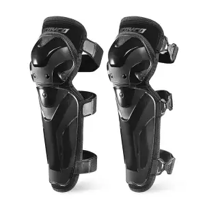 Scoyco Knieprotektoren Motorrad CE-Schutzstufe 1 Einstellbare Knieschoner für Mo