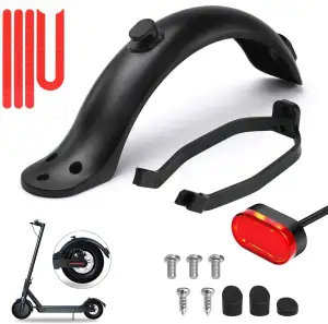 Ainiv Elektroroller Heckkotflügel, Hinten Kotflügel für Xiaomi M365/M365 Pro, El