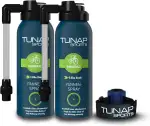 TUNAP SPORTS Pannenspray | Blitzschnelle Pannenhilfe für unterwegs | Dichtet Reifenlöcher bis 5 m...