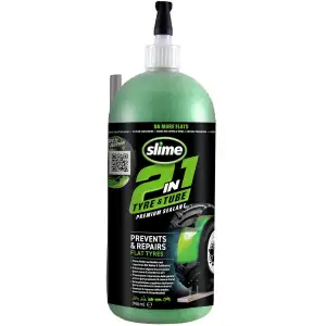 Slime 10194-51 2-in-1-Dichtmittel für Reifen- und Schlauchpannen, Premium, Präve