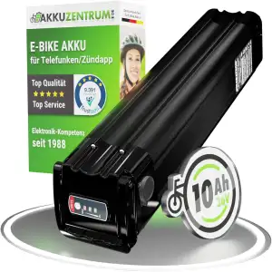 Maratron Ersatz-Akku 36V 10,4Ah (374Wh) kompatibel mit TELEFUNKEN Multitalent, Z