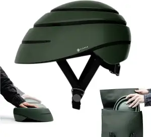 CLOSCA. Faltbarer Helm für Fahrräder und E-Scooter. Leicht, kompakt und Zertifiz