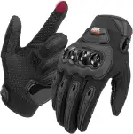 KEMIMOTO Motorrad Handschuhe Herr, Motorradhandschuhe Sommer mit Knöchelprotektor und Touchscreen...