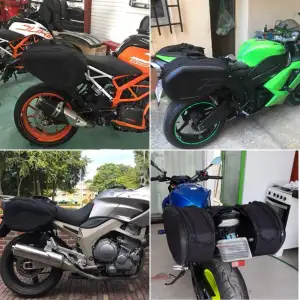 JFG RACING Motorrad Tasche, Motorrad Seitentasche, Roller Satteltaschen Wasserdi