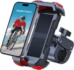 Handyhalterung Fahrrad, Handyhalter Motorrad, E Scooter Handyhalterung, Universal Lenker Holder f...