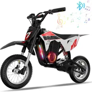 EVERCROSS EV12M PRO Elektro Motorrad Kinder, Elektromotorrad mit 300W Motor, 18KM Lange Reichweit...