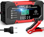 Autobatterie Ladegerät 10A Batterieladegerät 12V LiFePO4 & AGM Option Intelligentes Ladegerät Aut...