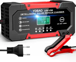 Autobatterie Ladegerät 10A Batterieladegerät 12V LiFePO4 & AGM Option Intelligen