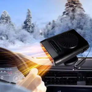 Pipihome Auto Heizung 12V 200W, 2 In 1 Tragbarer Heizlüfter Defroster, Standheiz