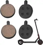 2 Paare Bremsbeläge für Xiaomi E-Scooter Pro/Pro 2/M365/1S, Bremsbeläge Fahrrad Scheibenbremse, Bremsklötze für Xiaomi Electric Scooter, 22,9x18,5x4mm