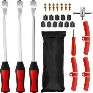 LPZMPZ Reifenheber Reifen Montiereisen 27 PCS Reifenmontierhebel Set, Reifenmont