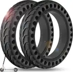 BANGTING 8,5 Zoll E Scooter Solid Reifen, 8 1/2 x2 Vollgummireifen, 50/75-6.1 Ersatzreifen für Xi...