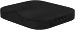 Sitzkissen orthopädisch - Ergonomisches Memory Foam Kissen für Bürostuhl, Auto, Rollstuhlkissen o...