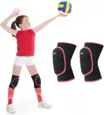 ONTYZZ Knieschoner Volleyball Knieschoner Kinder Knieschützer Weiche Herren Knee Pads Damen Warm Knieschutz Sport für Tanzen MTB Handball Fahrrad Snowboard Scooter Fußball Wrestling Knieschoner