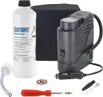 Reifenpannenset Compact für alle PKW 12V Kompressor Reifendichtmittel (Compact)