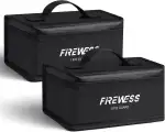 Lipo Safe Bag, Feuerfeste Box für Akkus, Akku Tasche Feuerfest, Pouch Fassungsvermögen Batterie Guard(2 Stück)