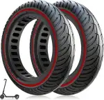 8,5x2 Reifen Vollgummi, E Scooter Reifen 8 1/2 x2 Vollgummi mit Pannensichere, Wartungsfrei & Lan...