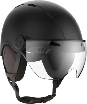 CASR Style – Urbaner Lifestyle-Helm für Fahrrad & E-Scooter – Transparentes Visi