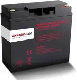 12V 20Ah Blei-Gel Akku - Kompatibel mit RHEHAG 6-DZF-20- Elektro Scooter Batterie - wartungsfrei, E-Scooter mit Straßenzulassung, Elektro Roller Erwachsene, bis 150kg Tragkraft