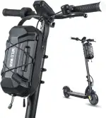 E Scooter Tasche für Roller, Große Kapazität Roller Tasche, wasserdichte Front Tube Bag mit Eva Hard Sell, Lenkertasche Escooter für Xiaomi Mijia Sedway Ninebot