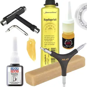 Fantic26 Stunt-Scooter Wartungs- & Service Set – Skateboard Longboard Werkzeug S
