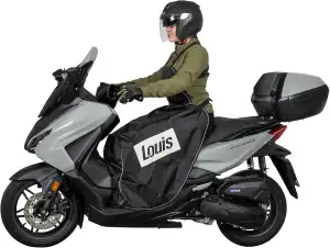 Louis Wetterschutz Evo Universal, Beinschutz Roller/Abdeckplane für Motoroller, Bis 60 km/h, Roll...