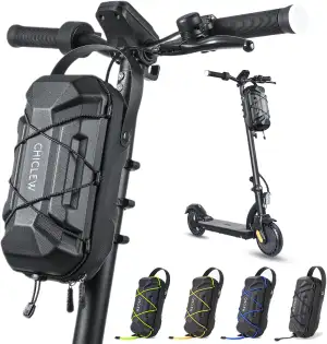 CHICLEW 3L Große Kapazität Scooter Tasche, Schnellverschluss Wasserdichte E Roll