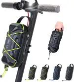 CHICLEW E Scooter Tasche für Elektroroller, Brandneue wasserdichte Roller Tasche Front Tube Bag m...