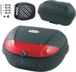A-Pro Top Case Motorrad Touring Top Box Koffer Motorrad Scooter Quad 48 lt