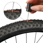 Oumers Tubeless Bike Reifen Reparatur Tool Kit, Bike Reifen Punctures mit Speck Streifen Plus Insertion Tool Reifen Reparatur Gabel Reamer
