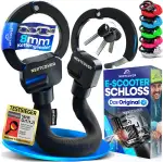 NEXTCOVER® E-Scooter Schloss [Steel-Secure-Technologie] | Handschellenschloss für Roller, eBike |...