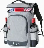 Camping Kühlrucksack,24L Kapazität Isolierter Picknickrucksack, Wasserdichter Rucksack-Kühler Auslaufsicher Tragbare Weiche Kühltasche für Strand, Reisen, Picknick