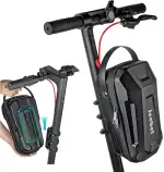 Jeebel 3/4/5L E Scooter Tasche, Große Kapazität wasserdichte Lenkertasche mit Schnellverschluss-Montage, Universal Eva Vorderasche Für Elektroroller Xiaomi, Mijia, Sedway, Ninebot (4,5 L)